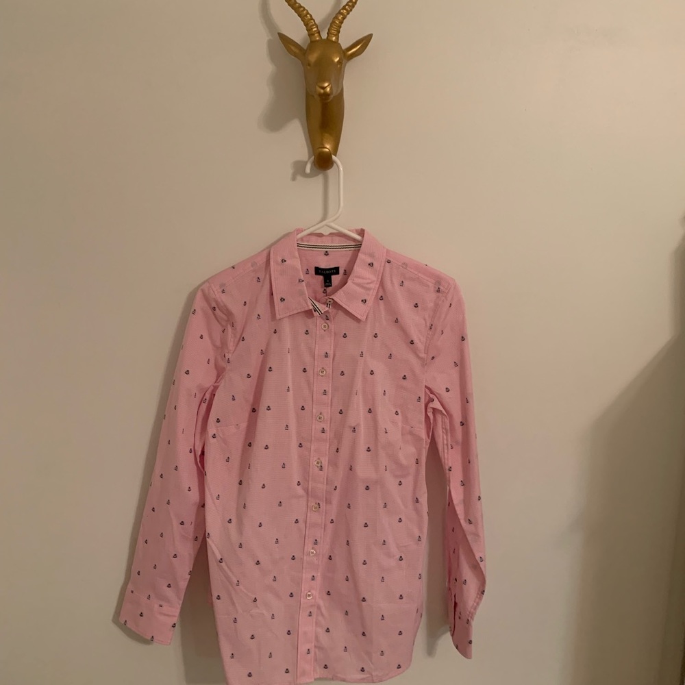 Anchor button up shirt